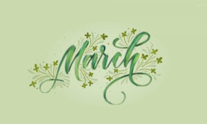 March Blessings