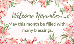 November Quotes